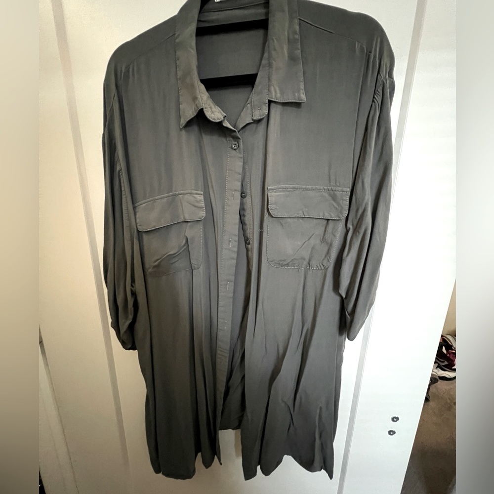 Army green tunic
